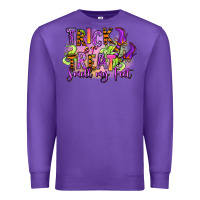 Purple Trick or treat smell my feet Premium Sweatshirt - RanaPortraitStore