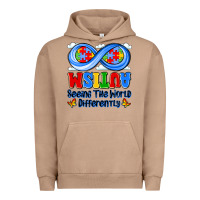 Pigment Burro autism infinity seeing the world differently Urban Hoodie - JahusDesignShop