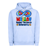 Pigment Grape Ice autism infinity seeing the world differently Urban Hoodie - JahusDesignShop