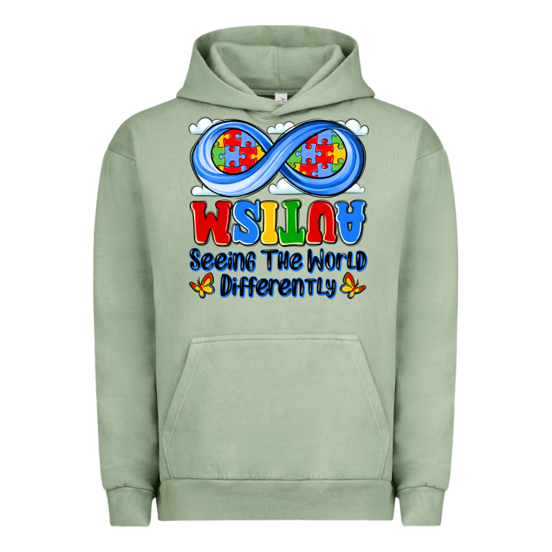 Autism Infinity Seeing The World Differently Urban Hoodie by JahusDesignShop | Teevron