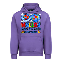 Tulip autism infinity seeing the world differently Urban Hoodie - JahusDesignShop