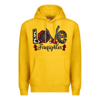 Lemon love firefighter Premium Hoodie - CowhideDigitalArt