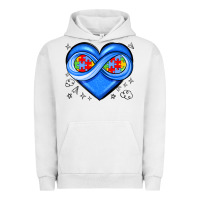 Pigment Lunar Rock infinity heart autism awareness Urban Hoodie - JahusDesignShop