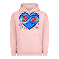 Infinity Heart Autism Awareness Urban Hoodie | Teevron