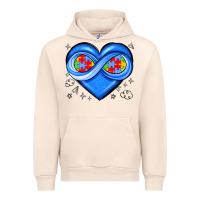 Sandshell infinity heart autism awareness Urban Hoodie - JahusDesignShop