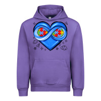Tulip infinity heart autism awareness Urban Hoodie - JahusDesignShop