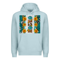 Blue Mist rodeo Premium Hoodie - HRA Design Shop