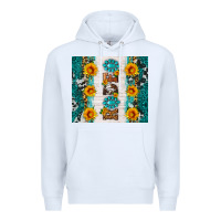 White rodeo Premium Hoodie - HRA Design Shop