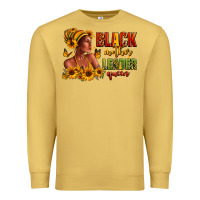 Antique Gold Afro American black mother leader queen Premium Sweatshirt - RanaPortraitStore