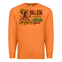 Carrot Afro American black mother leader queen Premium Sweatshirt - RanaPortraitStore