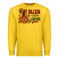 Lemon Afro American black mother leader queen Premium Sweatshirt - RanaPortraitStore