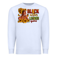 White Afro American black mother leader queen Premium Sweatshirt - RanaPortraitStore