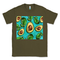 Army Green avacadoblue tumbler Classic Tee - BarkalooDesign