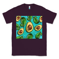 Plum avacadoblue tumbler Classic Tee - BarkalooDesign