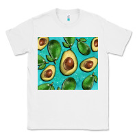 White avacadoblue tumbler Classic Tee - BarkalooDesign
