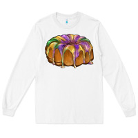 White king cake Long Sleeve Tee - BarkalooDesign