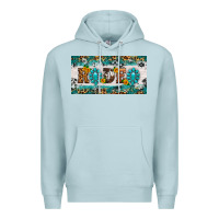 Blue Mist rodeo license plate Premium Hoodie - HRA Design Shop