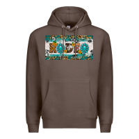 Coffee rodeo license plate Premium Hoodie - HRA Design Shop