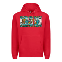 Red rodeo license plate Premium Hoodie - HRA Design Shop