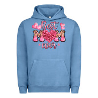Pigment Pebble Blue best mom ever mother's day Urban Hoodie - JahusDesignShop