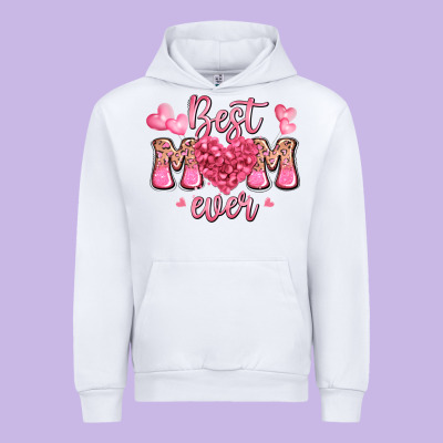 Best Mom Ever Mother's Day Urban Hoodie Designed By Jahusdesignshop