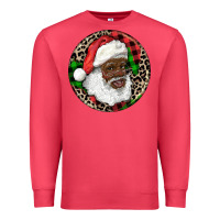 Cardinal Afro Santa Christmas Premium Sweatshirt - RanaPortraitStore
