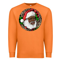 Carrot Afro Santa Christmas Premium Sweatshirt - RanaPortraitStore