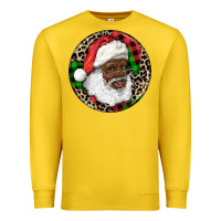 Lemon Afro Santa Christmas Premium Sweatshirt - RanaPortraitStore