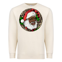 Sandshell Afro Santa Christmas Premium Sweatshirt - RanaPortraitStore