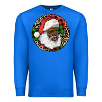 True Royal Afro Santa Christmas Premium Sweatshirt - RanaPortraitStore
