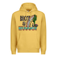 Antique Gold not a hugger Premium Hoodie - CowhideDigitalArt