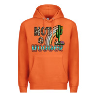 Carrot not a hugger Premium Hoodie - CowhideDigitalArt