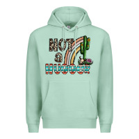 Seafoam not a hugger Premium Hoodie - CowhideDigitalArt