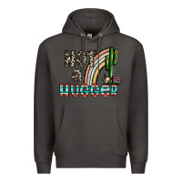 Smoke not a hugger Premium Hoodie - CowhideDigitalArt