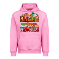 Fuchsia Pink nacho average teacher Urban Hoodie - AdoDesignShop