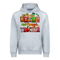 Heather Grey nacho average teacher Urban Hoodie - AdoDesignShop