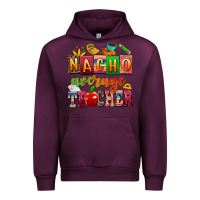 Mauve Wine nacho average teacher Urban Hoodie - AdoDesignShop