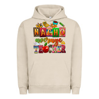Pigment French Oak nacho average teacher Urban Hoodie - AdoDesignShop