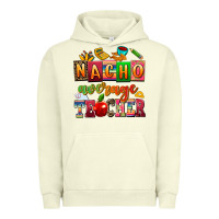 Pigment Pistachio nacho average teacher Urban Hoodie - AdoDesignShop