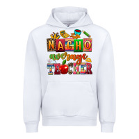 White nacho average teacher Urban Hoodie - AdoDesignShop