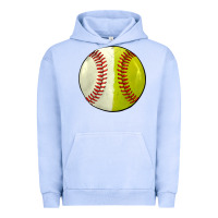 Pigment Grape Ice half baseball softball Urban Hoodie - JahusDesignShop