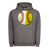 Pigment Tornado half baseball softball Urban Hoodie - JahusDesignShop
