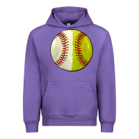 Tulip half baseball softball Urban Hoodie - JahusDesignShop