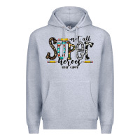 Heather Grey not all super heroes wear capes Premium Hoodie - CowhideDigitalArt