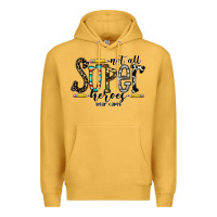 Mustard not all super heroes wear capes Premium Hoodie - CowhideDigitalArt