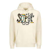 Sandshell not all super heroes wear capes Premium Hoodie - CowhideDigitalArt