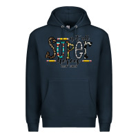 Navy not all super heroes wear capes Premium Hoodie - CowhideDigitalArt