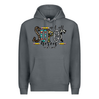 Rock not all super heroes wear capes Premium Hoodie - CowhideDigitalArt