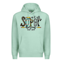 Seafoam not all super heroes wear capes Premium Hoodie - CowhideDigitalArt