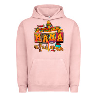 Pigment Salmon mama cita cinco de mayo Urban Hoodie - AdoDesignShop